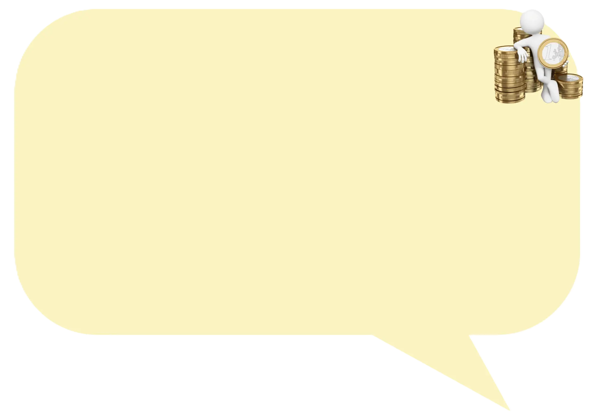 WEBP bocadillo blanco roto dinero